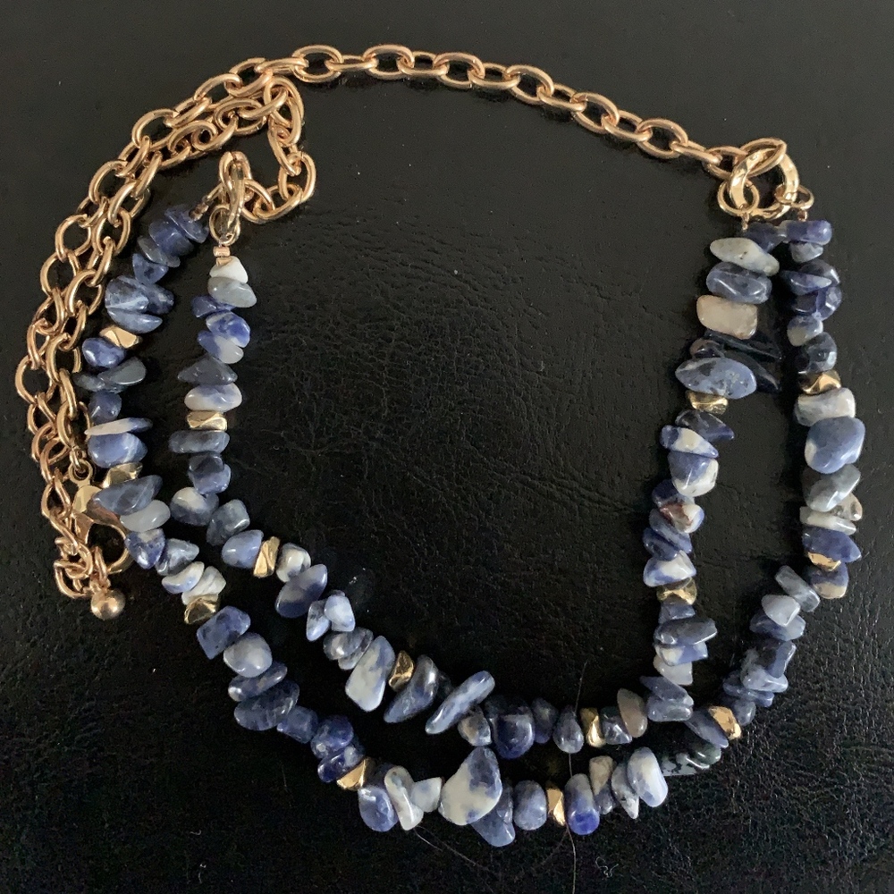 Purple rain necklace